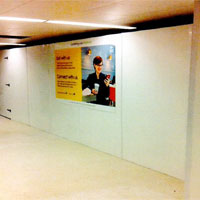 Specialised hoarding: internal hoardings